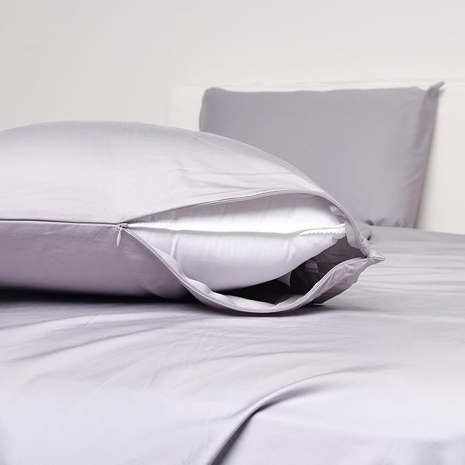 THE LAD COLLECTIVE 2.0 Bedding Set - 4 Piece Sheet & Pillow Case Set, Custom Cotton Blend, Soft, Comfortable, Temperature Regulating, & Easy-to-Use - (Twin XL, Margaret River)