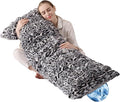 Cozy Plush Fluffy Body Pillow,Full Body Pillows for Adults Kids Girls Teens,20X54 Inches Big Hug Double Pillow,Bed and Sofa Pillow for Side Sleeper & Pregnancy,Pregnancy Pillow-Snow Leopard