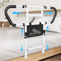easymake Bed Rails for Elderly Adults Safety: Adjustable Bedside Assist Rails with Storage Pockets, Non-Slip Handles, Items for Elderly Bed Rail, 400LB Gravity Capacity