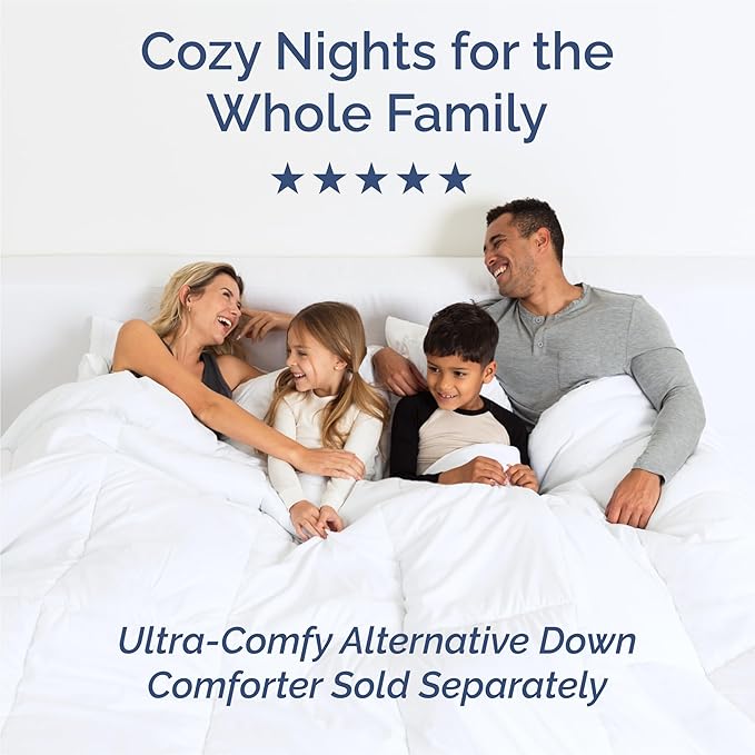 King Size 4 Piece Sheet Set - Comfy Breathable & Cooling Bed Sheets Set - Hotel Luxury Bedding for Women, Men, Kids, Teens, Boys & Girls - Deep Pockets, Ultra-Soft, Wrinkle Free - Oeko-Tex - Ice Blue