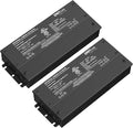 EMITEVER Dimmable Led Driver, 2 Packs 100W AC 110V-277V to DC 24V Transformer, 5-in-1 Dimming: ELV/MLV/TRIAC / 0-10V / 1-10V / 10V PWM/Potentiometer, Waterproof IP67 and UL Listed