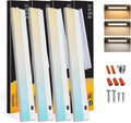 Ansen 4Packs of Under Cabinet Lighting Hardwired, 36IN 22W 1426LM, Dimmable Led Light for Kitchen/Bar/Closet, CRI>92, R9>90, 3 Color Temperature, 3000K/4000K/5000K(Warm White, Cool White, Daylight)