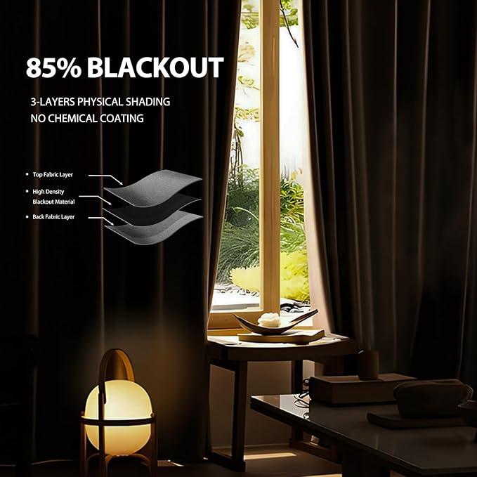 Room Divider Ceiling Mounted Curtains Track Sets Extra Wide Blackout Curtain Flexible Tracks for Bedroom Privacy Partition Separator, 1 Panel Light Grey Drape and White Rail, W10 x H9ft
