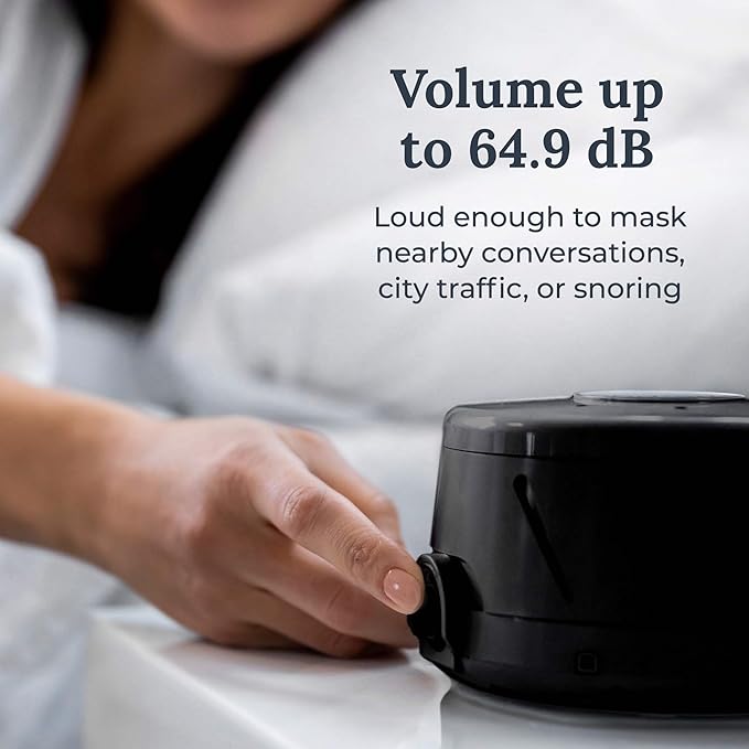 Yogasleep Dohm Classic 2-Pack Black | The Original White Noise Machine | Soothing Natural Sound from a Real Fan | Noise Cancelling | Sleep Therapy, Office Privacy, Travel