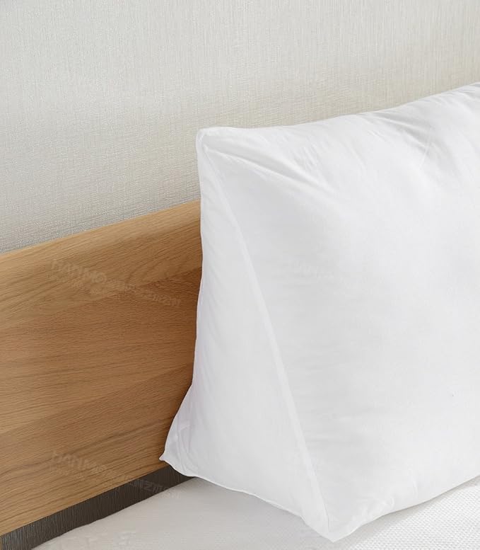 Cheer Collection Ultra Plush and Comfortable Wedge Pillow for Sitting Up in Bed or Sleep Elevation * New and Improved with Etrxa Filling *