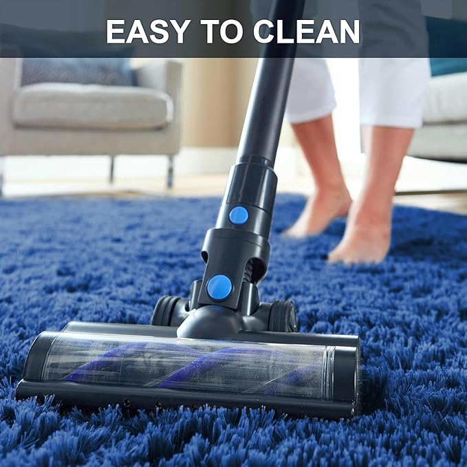 Ophanie Upgrade 4x6 Blue Rugs for Bedroom, Dark Blue Fluffy Shaggy Soft Carpet, Navy Indoor Floor Carpet for Kids Baby Boys Teen Dorm Room, Nursery,Home Decor Aesthetic