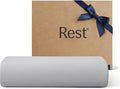 REST® Evercool®+ Top Sheet, Cali King/King Size, Light Gray, 104"X108" (1 Flat Sheet only)