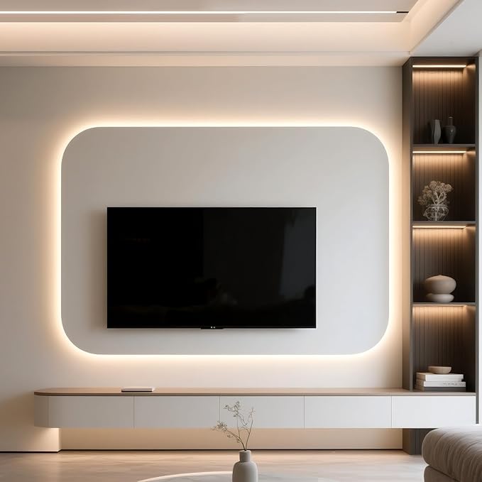 COB LED Strip Lights Warm White,24V Dimmable led Light Strip KIT with Remote and app Control,2700K 32.8FT/2 * 5m 8mm Wide Ra>90 Cuttable Flexible Strip Lights for Bedroom,Wardrobe,Cabinet