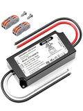 96W 24V Dimmable LED Driver UL Listed, DC 24V Triac ELV/MLV LED Dimmable Power Supply Compatible with Lutron & Leviton Switches 96 Watt LEDs Transformer 24 Volt Smooth Flicker Free Dimming