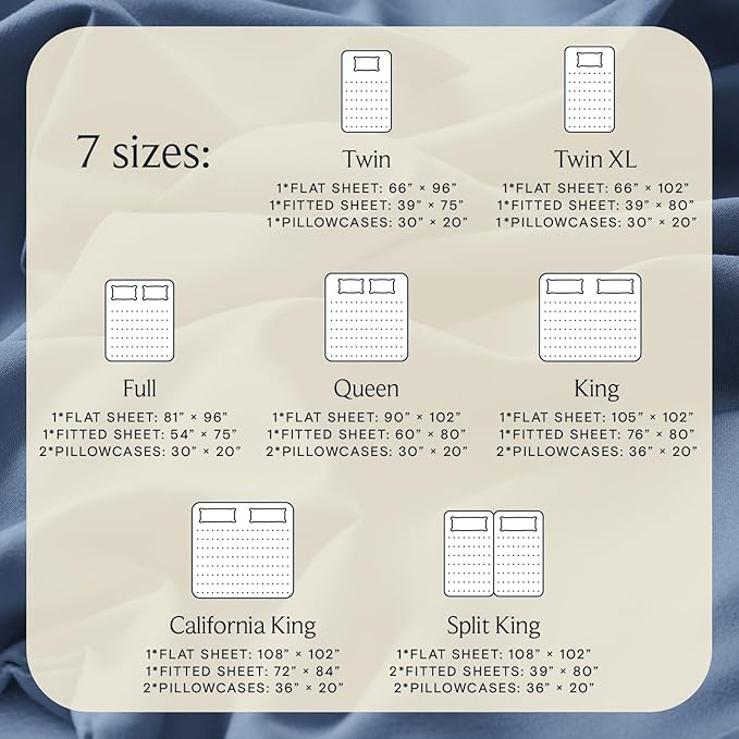 LuxClub 4 PC Full Sheet Set, Deep Pockets Wrinkle Free Cooling Bed Sheets Hotel Bedding for Women, Men, Kids & Teens, Includes 1 Fitted Sheet, 1 Flat Sheet and 2 Pillowcases-Soft Oxford