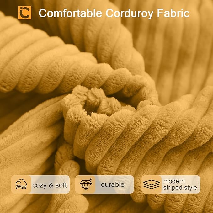 COMAX Folding Sofa Bed, 4-in-1 Convertible Foldable Floor Couch Futon Sofa with Armrests, Sleeper Mattress Fold Out Chair Bed Comfy Portable Lounge Guest for Living Room Bedroom, Yellow