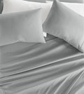 Linen Market Bed Sheets for Twin Size Bed (Light Gray) - Sleep Better Than Ever with These Soft and Cooling Twin Sheets - Deep Pocket Fits 16" Thick Beds - 3 Piece Twin Sheet Set