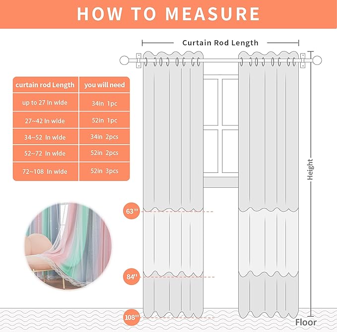 XiDi Pink Grey 84 inchs Long Curtains for Bedroom, Girls Room Wall Decoration Green Curtain, Nursery Curtains Room Darkening, Blackout Curtain 52 inches Wide 1 Panel