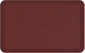 GelPro Designer Comfort Grasscloth Crimson Ergo-Foam Anti-Fatigue Kitchen Floor Mat, 20"x32"