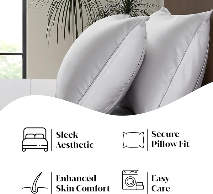 Full Size Sheet Set | 100% Viscose | Organically Grown | Ultra Soft | Cooling Sheets for Hot Sleepers | 17" Deep Pocket [Dove Grey]