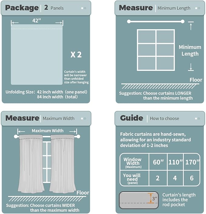 BGment Blackout Curtains for Living Room 72 Inch Long, Thermal Insulated Bedroom Curtains Rod Pocket Full Room Darkening Drapes, Each Window Curtains 2 Panels, 42 Wide, Red