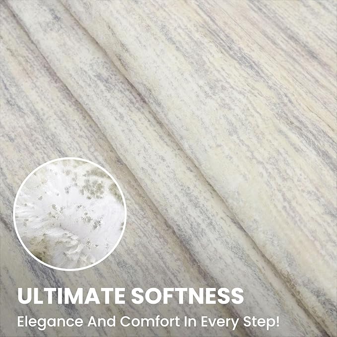 5x7 Modern Area Rug for Bedroom, Gray Beige Neutral Multi Large Gray Beige Neutral Multi Super Soft Rug with Non-Slip, Non-Shedding Rugs for Living Room, Indoor Door Mat for Home Décor