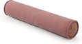 Long Bolster Pillow for Bed – Soft Corduroy Body Pillow for Adults, Ergonomic Full-Length Support for Better Sleep,47 x 7.87 Inches,Brick Brown