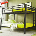 SIGONE Stronger & Safer Heavy Duty Full XL Over Queen Size Bunk Bed for Adults Teens, Thickened More Stable Metal Bunkbed Frame (Greater Weight Capacity) (Full XL Over Queen)