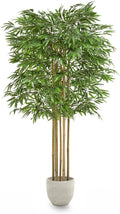 Maia Shop Decorative Artificial Plants - Artificial Bamboo Tree 6.5ft Natural Trunks, Big Artificial Plant, Home Decor, Artificial Tree