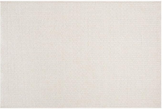 Easy Jute Door Mat 2x3 Indoor Outdoor Natural Rugs Solid Fiber Rug Woven Area Rug Boho Easy Clean Inside Carpet for Living Room Bedroom Dining Room Hallway or Outdoor Patio Porch (2 X 3 Bone)