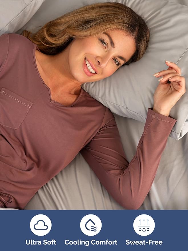 Extra Deep Twin Sheet Set - 4 Piece Breathable & Cooling Sheets - Hotel Luxury Bed Sheets Set - Easy & Secure Fit - Soft, Wrinkle Free & Comfy Sheets Set - Light Grey Sheet Set with Extra Deep Pockets
