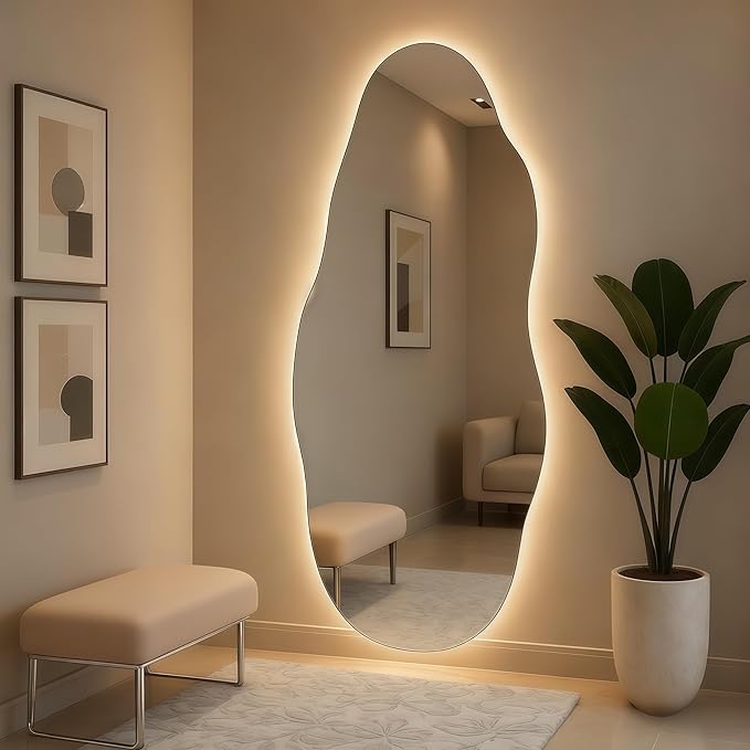 COB LED Strip Light with Remote, 16.4ft, 3000K Dimmable, Warm White LED Lights for Mirror, Under Bed, Stair, Cabinet, TV Backlight, Cuttable LED Light Strip