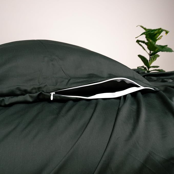 THE LAD COLLECTIVE 2.0 Bedding Set, Comfortable, Soft & Easy-to-Use 4 Piece Cotton Sheet Set, Twin XL Size, Mossman