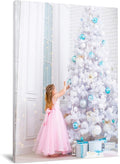 TreeDeal Create Personalized Wall Art with Your Photo on Canvas - Custom Canvas Prints for Family - Personalized Canvas Pictures for Wall to Print Framed (11" X 14")