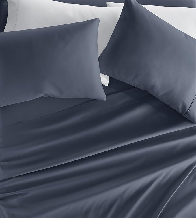 Linen Market Queen Sheet Set 4 Piece - Ultra Comfortable & Breathable Cooling Queen Bed Sheets - Deep Pocket & Wrinkle-Free Sheets Fits 16" Mattress - Extra Soft & Oeko-TEX Certified - Stone