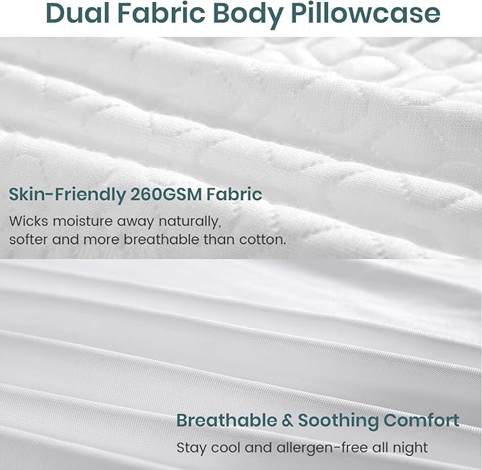 Shredded Memory Foam Pillows for Sleeping, Adjustable Pillows King Size Set of 2, Good for Side, Back Sleeper with Washable Cooling Cover