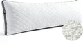 Shredded Memory Foam Full Body Pillow, Long Hugging Bed Pillows for Adults, Breathable Extra-Firm Large Pillow for Side Sleep, Big Support Body Pillow for Sleeping (20 x 54 Inches)