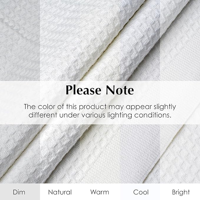 Salt Earth 100% Cotton Throw Blanket, King, 106"X92" Waffle Throws for Home, Bedrooms, Outdoor & Office Couch, Modern & Cozy Bed Room Decor Blankets,Lightweight All Season Western Blanket(White)