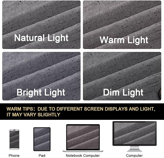 PrinceDeco 100% Blackout Curtains for Sliding Glass Doors Thermal Insulated Door Curtain for Bedroom/Living Room Room Darkening Curtains Shades for Sliding Glass Doors,W100 X L96 Inch,Grey