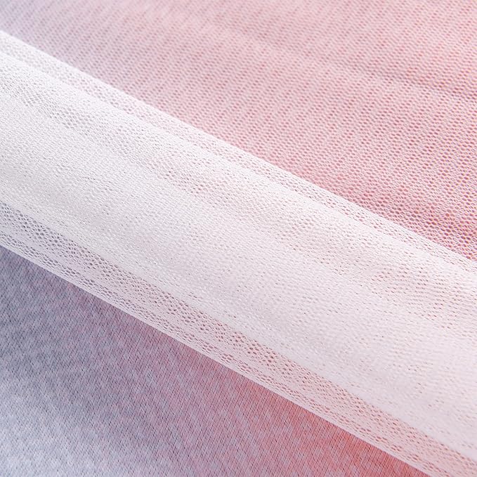 XiDi Curtains for Bedroom Decor, Rainbow GreyPinkPu-34-54