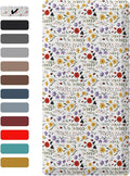 Ophanie Kitchen Mats for Floor, 3/4 inch Thick, 20x48 Anti Fatigue Cushioned Mat, Kitchen Rugs, Waterproof, Comfort Ergonomic Standing Mat for Office, Home, Sink, White Flower Non-Slip Ridged Bottom
