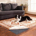 Rug Pad Waterproof Non-Slip 3x5 ft, 1/8" Thick Felt Cushion Pad for Area Rugs – Protects Hardwood, Tile & Laminate Floors – Keeps Rugs Flat & Secure