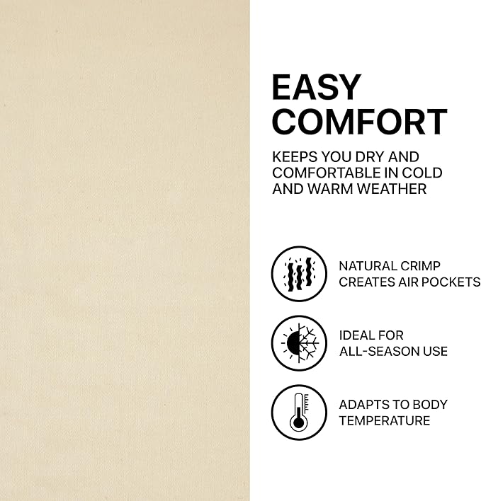 | Wool Blanket/Throw | 100% New Zealand Wool | Perfect for Home and Outdoors | Virgin Wool Throw with Fringes 67"x79" (170 x 200 cm)