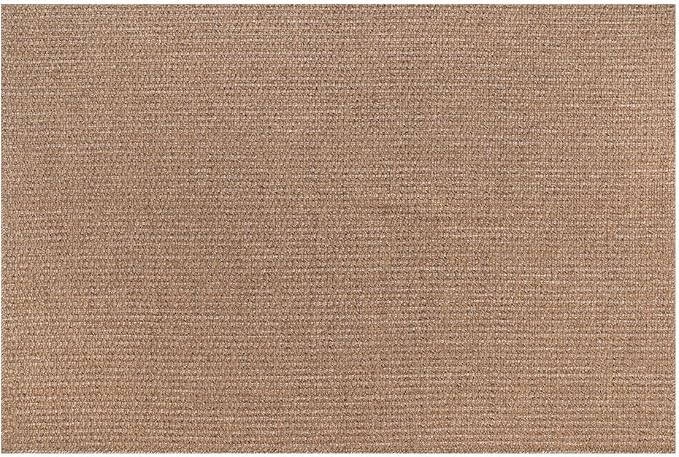 Easy Jute Door Mat 2x3 Indoor Outdoor Natural Rugs Solid Fiber Rug Woven Area Rug Boho Easy Clean Inside Carpet for Living Room Bedroom Dining Room Hallway or Outdoor Patio Porch (2 X 3 Natural)