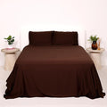 THE LAD COLLECTIVE 2.0 Bedding Set - 4 Piece Sheet & Pillow Case Set, Custom Blend, Soft, Comfortable, Temperature Regulating, & Easy-to-Use - (Twin XL, Rocky Mountain)