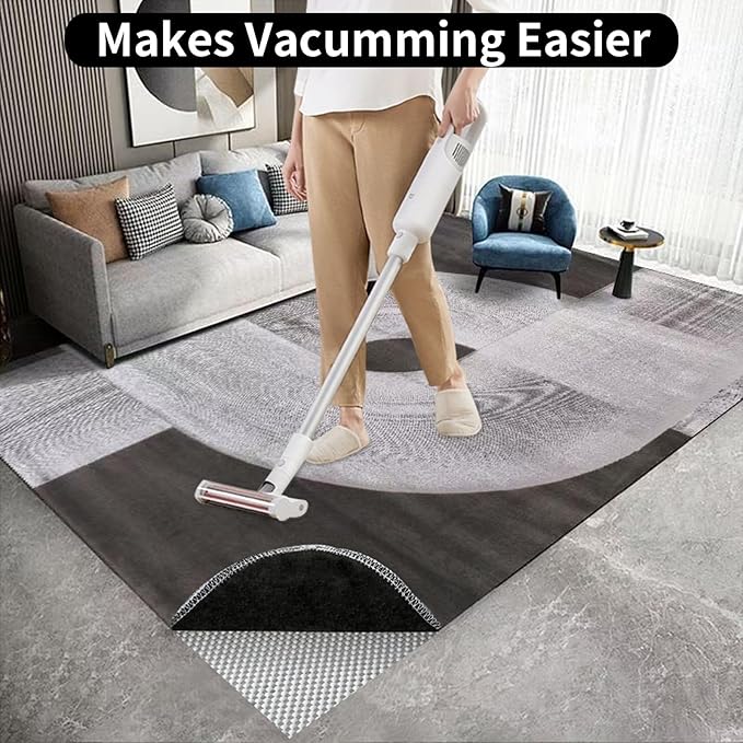 FestiCorp Non Slip Rug Pads 2x8 Ft Non Skid Rug Pad Gripper, Anti-Slip Carpet Rug Mats for Under Rugs and Hard Surface Floors