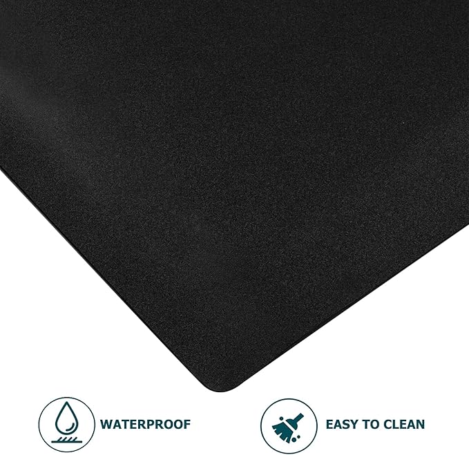70"x24"x1/2" Thick Medical Bedside Fall Safety Protection Floor Mat for Elderly Senior Handicap,Reducing Injury Risk and Impact, Prevent Bed Falling, Anti Fatigue, Non-Slip Beveled Edge