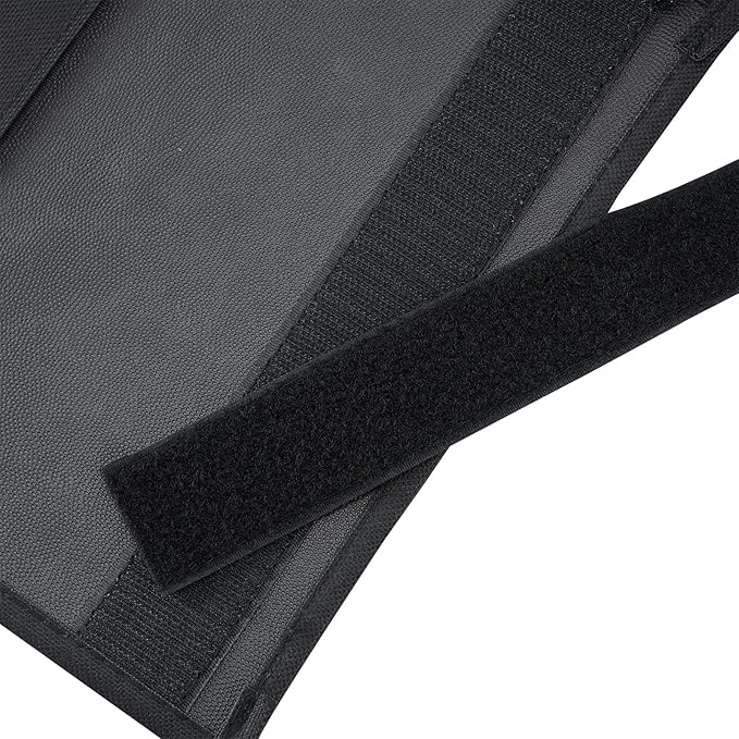 Falaku Hanging Bedside Caddy,Bedside Organizer Caddy for Bed Rails(4 Pockets-Black)