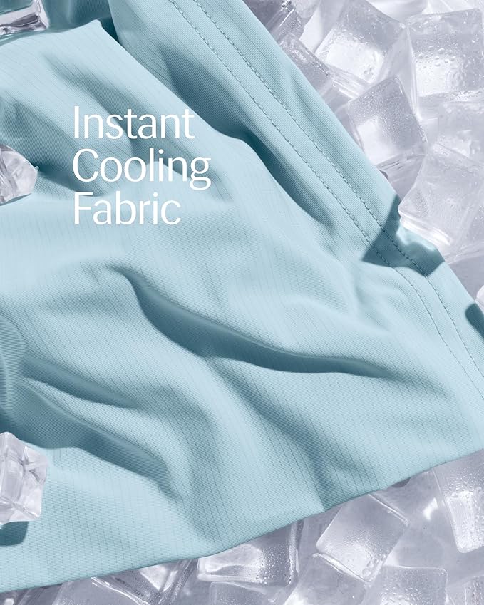 REST® Evercool®+ Top Sheet, Cali King/King Size, Light Blue, 104"X108" (1 Flat Sheet only)