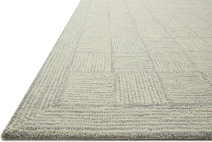 Loloi Chris Loves Julia Francis Collection FRA-03 Silver/Sky 2'-0" x 5'-0" Accent Rug