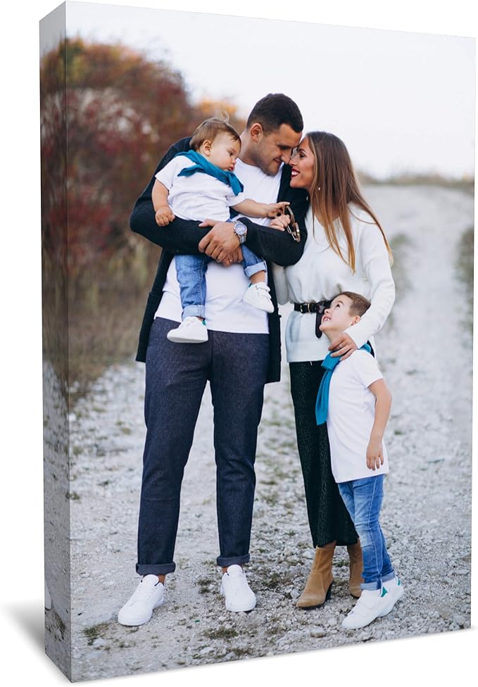 TreeDeal Custom Canvas Prints with Your Photos - Kids Personalized Poster Wall Art - Personalized Canvas Pictures Canvas Wall Art for Home Decorations (32'' x 48'')