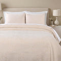 Superior 3 Piece Bedspread Set, Home Bed Decor, Decorative Bed Spread, 2 Pillow Shams, Medium Weight Blanket, Floral Matelasse Coverlet, Bedding Essentials, Enzy Collection, California King, Ivory