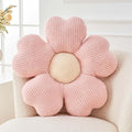 Kcvvcr Flower Throw Pillow, Cute Flower Shaped Pillow Decorative Throw Pillow for Bed Couch, Soft Daisy Pillows Floor Seating Cushion Cushions (19.6 Inch Light Pink)