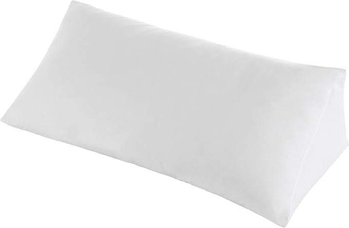 Cheer Collection Ultra Plush and Comfortable Wedge Pillow for Sitting Up in Bed or Sleep Elevation * New and Improved with Etrxa Filling *