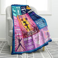 Jekeno Cheerleading Blanket Gifts for Women Men Kids Girls Boys Mom Wife Female Friends Birthday Christmas Halloween Presents Home Bedroom Living Room Decor Colorful Throw Blanket 60"x80"